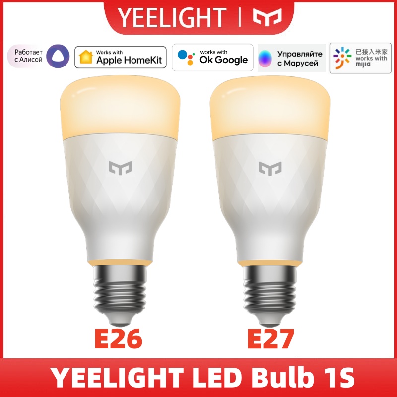 Yeelight Light Smart Bulb - Ampoule LED Yeelight 1S E26/E27, lumière