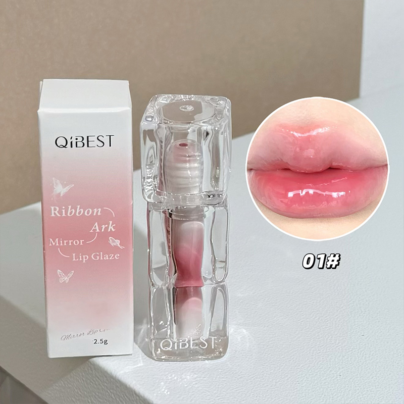 Lip Tint Korean - QIBEST beauté jus lèvres glaçure gomme