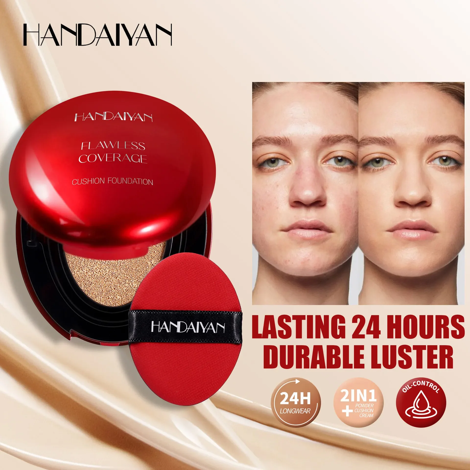 Fond de teint coréen à coussin - Bb Cushion Korean avis et prix