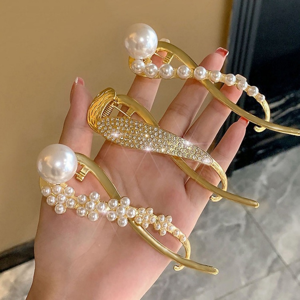 Pince à cheveux torsadée en pe - Korean Girls Lifestyle avis et prix