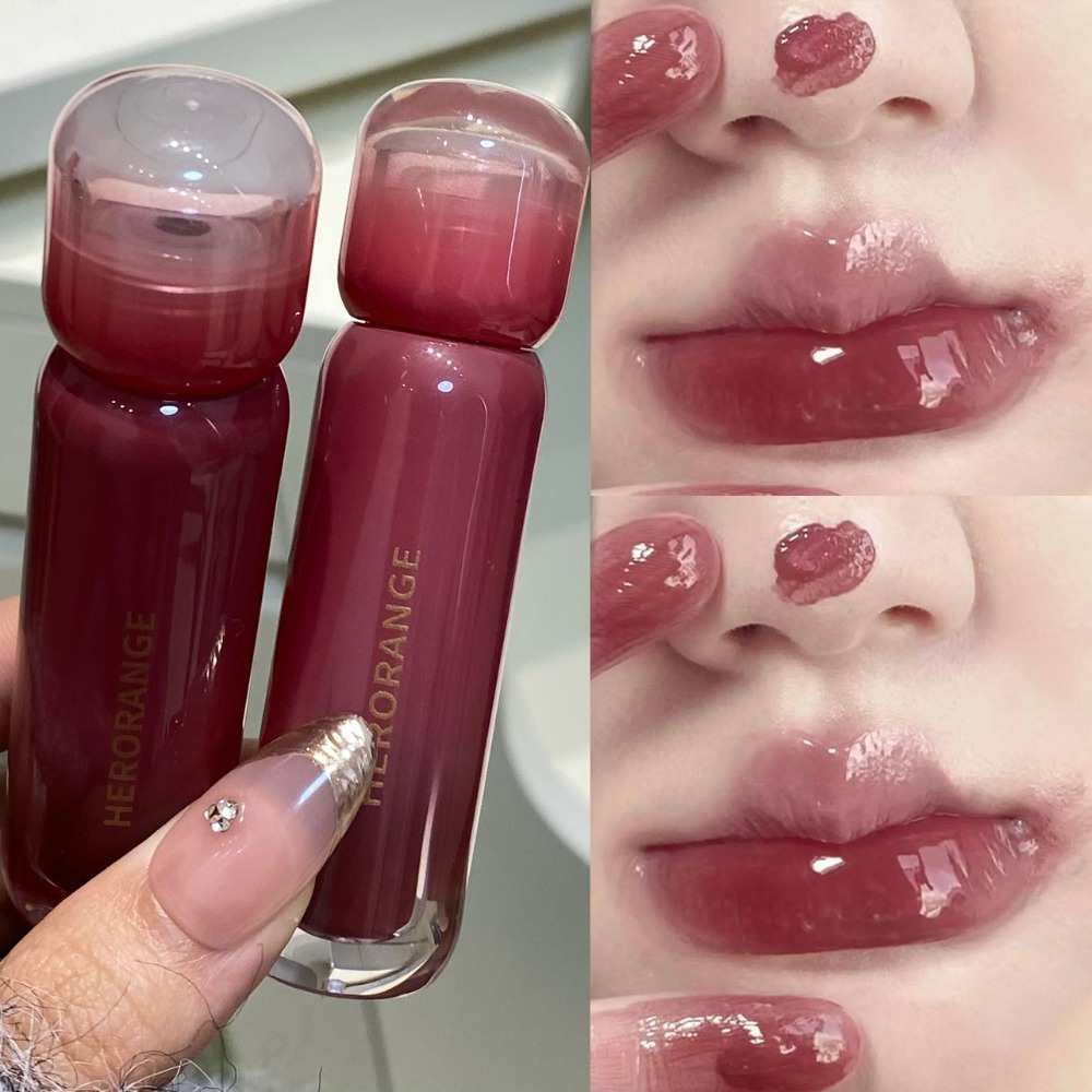 Gloss à lèvres rouge violet ra - Lip Tint Korean avis et prix