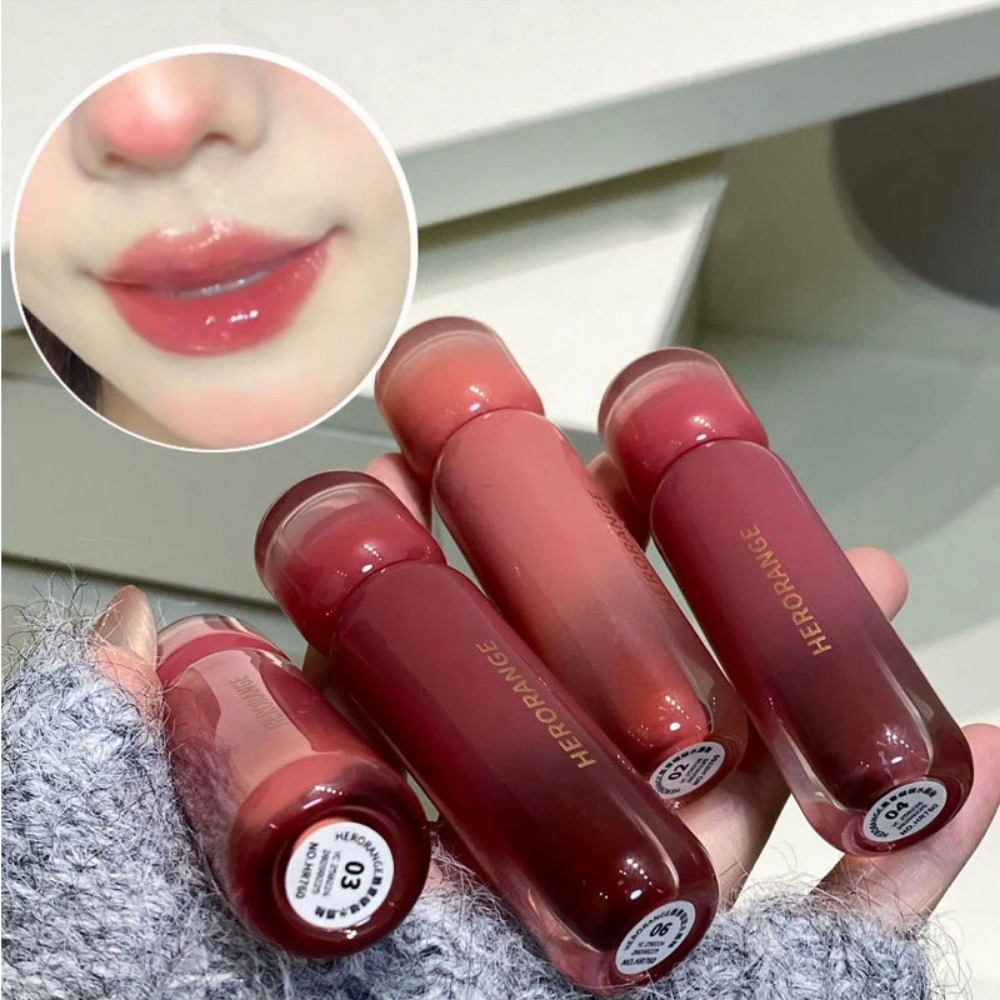 Gloss à lèvres rouge violet ra - Lip Tint Korean avis et prix