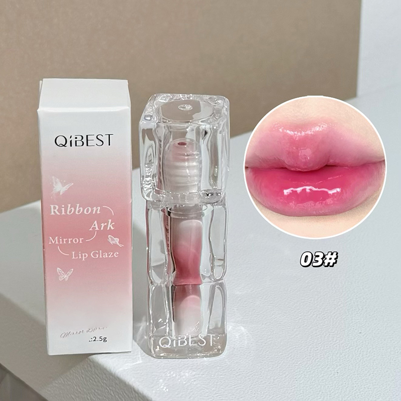 QIBEST beauté jus lèvres glaçu - Lip Tint Korean avis et prix