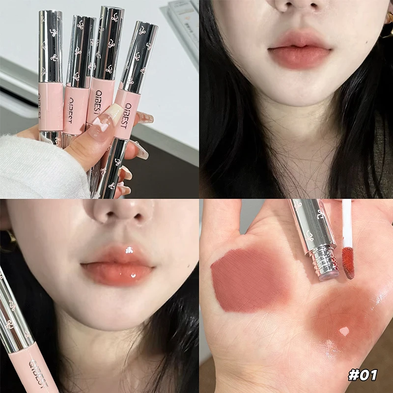 QIBEST Double tête mat velours - Lip Tint Korean avis et prix
