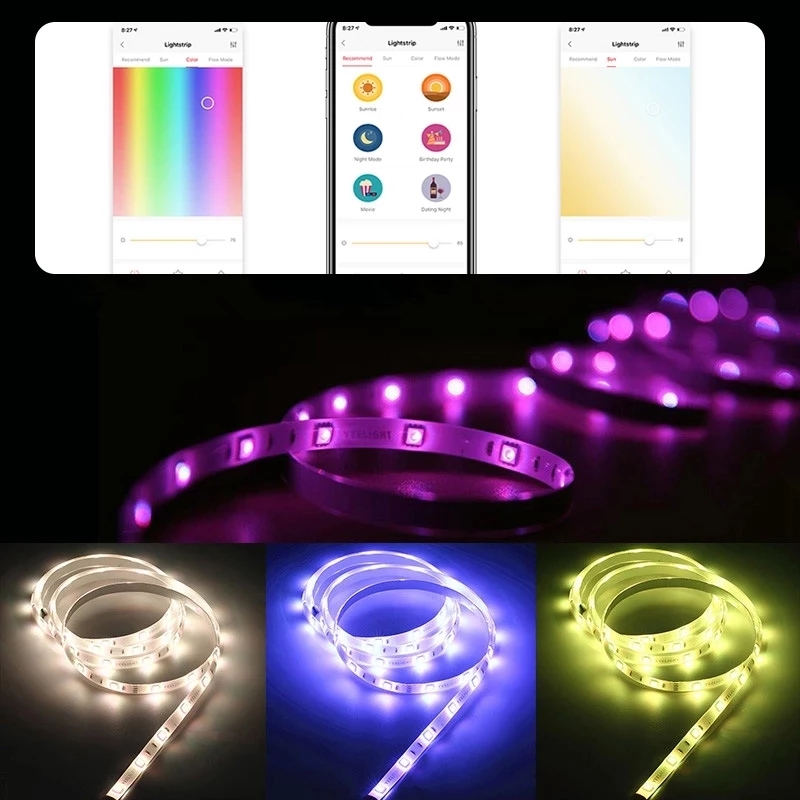 Bande lumineuse intelligente Y - Yeelight Light Lightstrip avis et prix